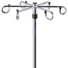 Clinton Six Leg Infusion Pump Stand with 6 Hook