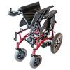 EWheels EW-M47 Heavy-Duty Folding Power Wheelchair - Foldable View