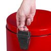 Small Round Waste Receptacle - Chrome Handle
