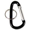 Advantus Carabiner Key Chains with Split Key Rings