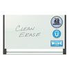 Quartet Evoque Magnetic Glass Marker Board with Black Aluminum Frame