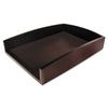 Artistic Eco-Friendly Bamboo Curves Letter Tray