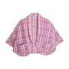 Silverts 30240 Pocket Capes For Women - Pink Plaid