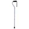 Mabis DMI Lightweight Adjustable Designer Cane with Offset Handle