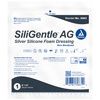 Dynarex SiliGentle AG Silver Silicone Non-Bordered Foam Dressing - 3083