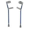 Drive Pediatric Forearm Crutches - Knight Blue