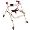 Kaye PostureRest Four Wheel Walker With Seat And Front Swivel Wheel For Youth - Pelvic Stabilizer Small Pad