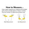 How to measure Tranquility Bariatric Air-Plus Disposable Brief