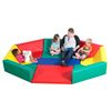 Childrens Factory Soft Octagonal Rainbow Hollow Seating