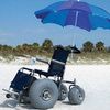 Beach De-Bug All Terrain Wheelchair With Umbrella