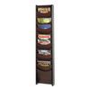 Safco Solid Wood Wall-Mount Literature Display Rack