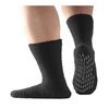 Silverts Best Gripper Hospital Unisex Non Skid Slipper Socks - Black