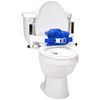Columbia Lo-Back Toilet Support System with Padded Back