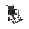 ITA-MED 19 Inch Transport Wheelchair