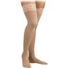 FLA Activa Soft Fit Small Thigh High 20-30mmHg Stockings With Lace Top