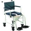 Invacare Mariner Rehab Shower Commode Chair With 18 Inches Seat And 5 Inches Casters