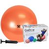 CanDo Inflatable Exercise Ball Economy Set