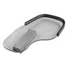 Polycarbonate Half Wheelchair Tray 3/8 inches with Rubber Rim