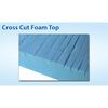 Cross cut Foam top