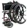 Parts of Karman Healthcare LT-770Q Red Streak Lightweight Compact Wheelchair