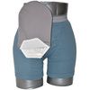 C&S Daily Wear Open End Gray Ostomy Pouch Cover