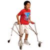 Kaye Wide Posture Control Pre Adolescent Four Wheel Walker With Front Swivel And Silent Rear Wheel