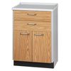 Clinton Molded Top Treatment Cabinet with Two Doors and Two Drawers