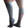 Xpandasox Plus Size/Wide Calf Cotton Blend Solid Panel Knee High Compression Socks