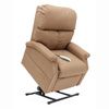Pride Classic Three Position Full Recline Chaise Lounger Mushroom