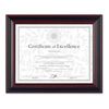 DAX Two-Tone Rosewood/Black Document Frame