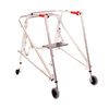 Kaye Posture Control Four Wheel Large Walker With Front Swivel Wheel - Add-A-Seat