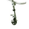 Kaye Posture Control Four Wheel Large Walker With Front Swivel And Installed Silent Rear Wheel - Adjustable Resistance Wheels
