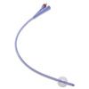 Covidien Dover Two-Way Council Tip Silicone Foley Catheter - 5cc Balloon Capacity