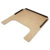 Wood 3/8 inches Wheelchair Tray