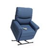 Pride Essential Three Position Full Recline Chaise Lounger Sky