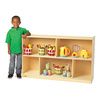 Childrens Factory Angeles Birch Mobile Divided 2-Shelf Storage - 30"