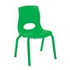 Childrens Factory Angeles Myposture Ten-Inch High Chair - Green