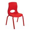 Childrens Factory Angeles Myposture Fourteen-Inch High Chair - Red