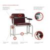 Anatomy of Winco Blood Drawing Chair