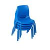 Childrens Factory Angeles Myposture Ten-Inch High Chair - Blue