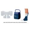 Care Cube System with WrapOn Ankle Pad and Insulation Barrier