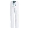 Medline ComfortEase Unisex Reversible Drawstring Pants - White