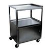 Ideal Three Shelf Mobile Cabinet Cart-Without drawer