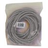 CanDo 25 Feet Low Powder Exercise Tubing Roll - Silver Color
