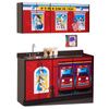 Clinton Pediatric Fun Series Firehouse Base and Wall Cabinets
