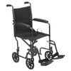 Drive Steel Transport Chair With Fixed Full Arms
