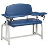 Clinton Lab X Series Extra-Wide Blood Drawing Chair with Padded Arms