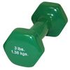 CanDo Vinyl Coated Solid Iron Dumbbell - 3lbs