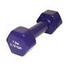 CanDo Vinyl Coated Solid Iron Dumbbell - 7lbs