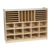 Childrens Factory Angeles Birch Multi-Section Storage - Unit Only